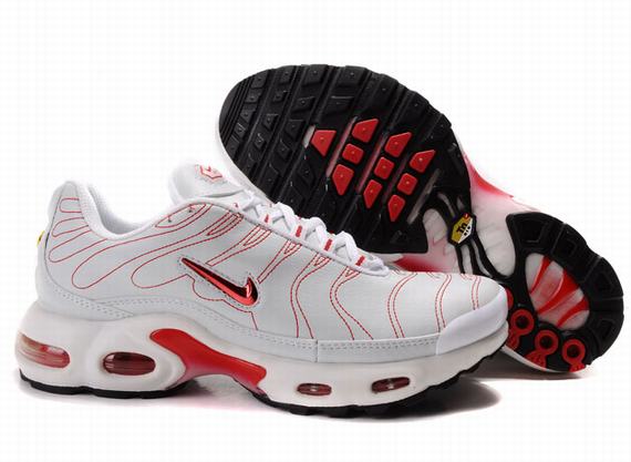 New Men'S Nike Air Max Tn White/Red